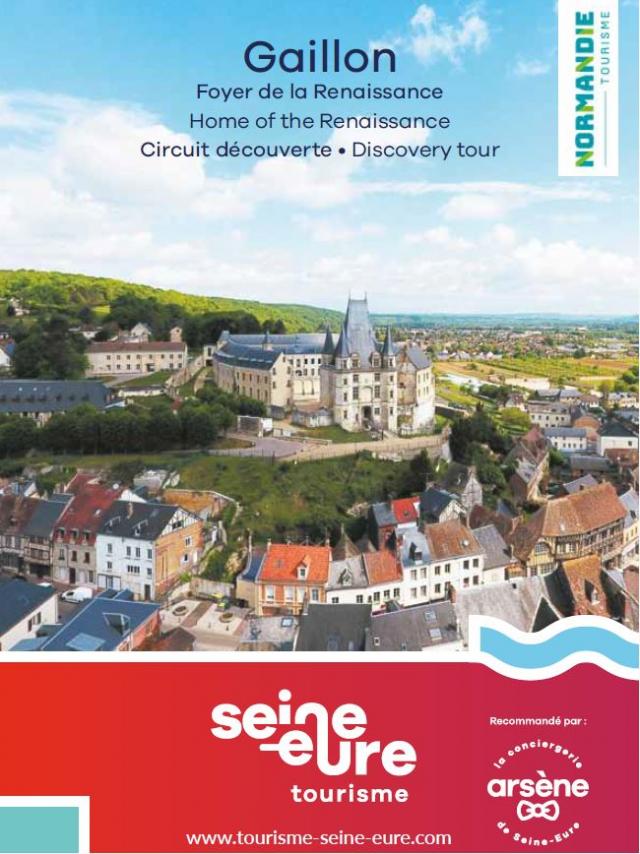 Couverture de la brochure du Circuit de Gaillon