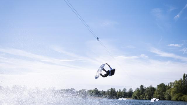figure en Téléski nautique à Léry-Poses - Eure