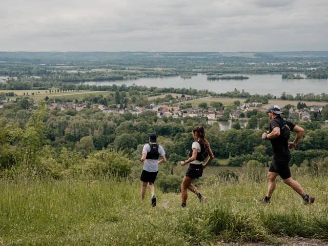 Trail Avec Sylvaine Cussot - Panorama Des Deux Amants à Amfreville-Sous-Les-Monts
