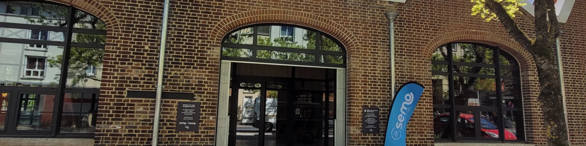 La Porte de l'O : nouveaux bureaux d'accueil de Seine-Eure Tourisme à Louviers