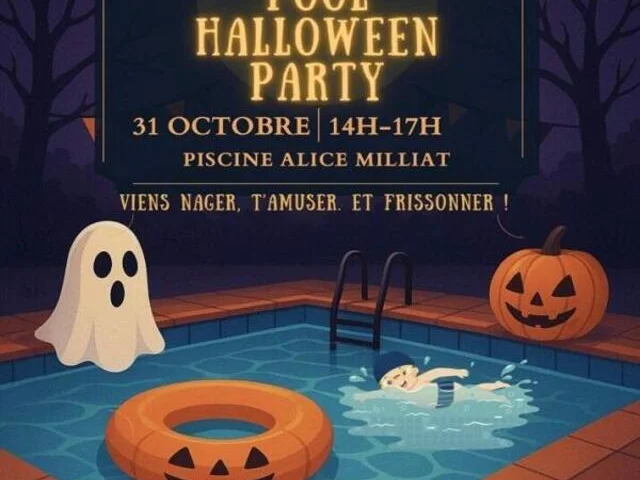 Halloween A La Piscine De Vdr