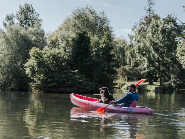 Canoë Dog Friendly avec Le Randonn'Eure