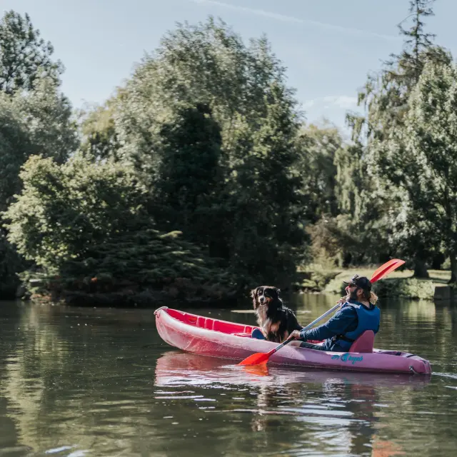 Canoë Dog Friendly avec Le Randonn'Eure