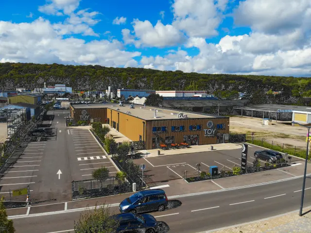 Vue Aerienne A Louviers Des Salles Toy Evenements