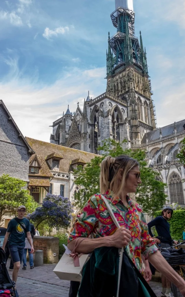 Rouen city center