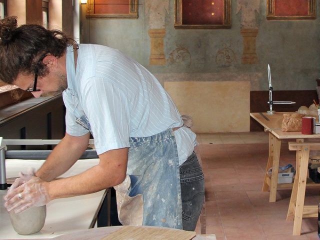 Atelier Tremplin à la Galerie des arts du feu de Rouen