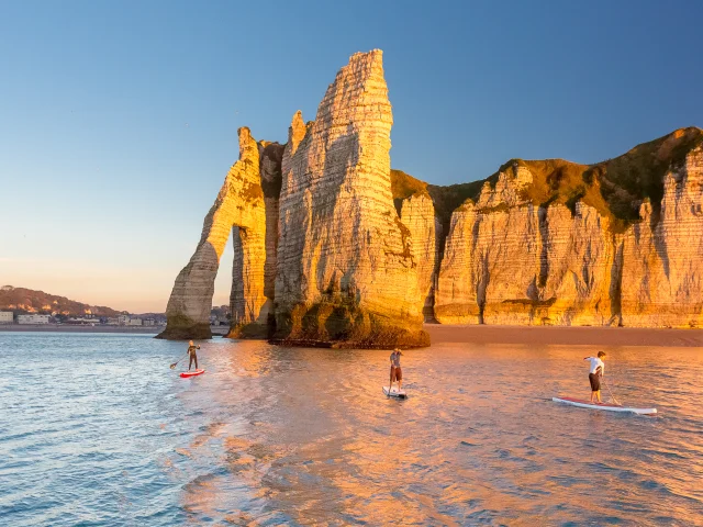 Etretat-paddle