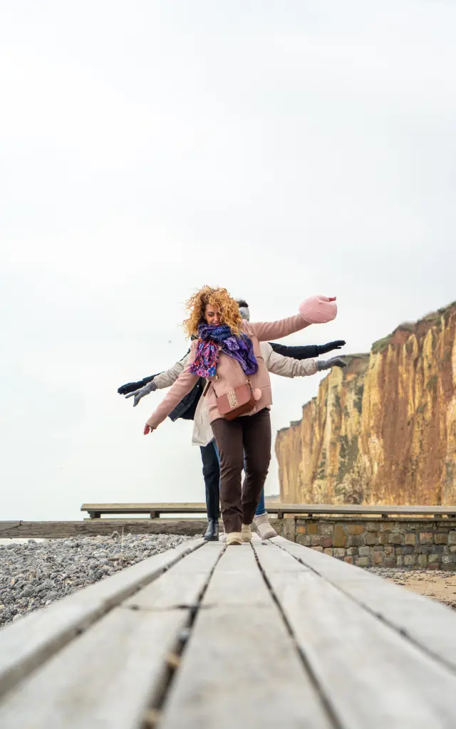 Hiver Veules Les Roses. @SMA-V-Debels