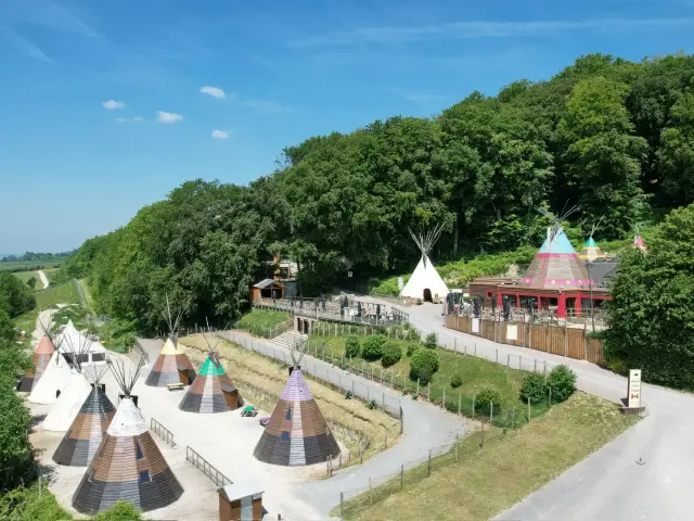 Parc Canadien - Tipis Camping