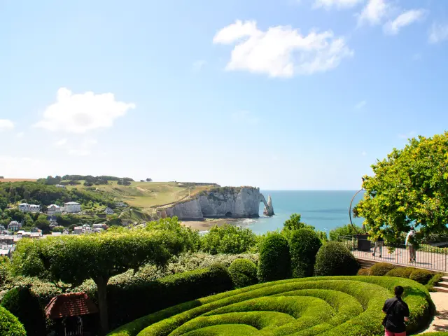 Jardin Etretat