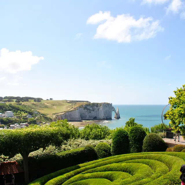 Jardin Etretat