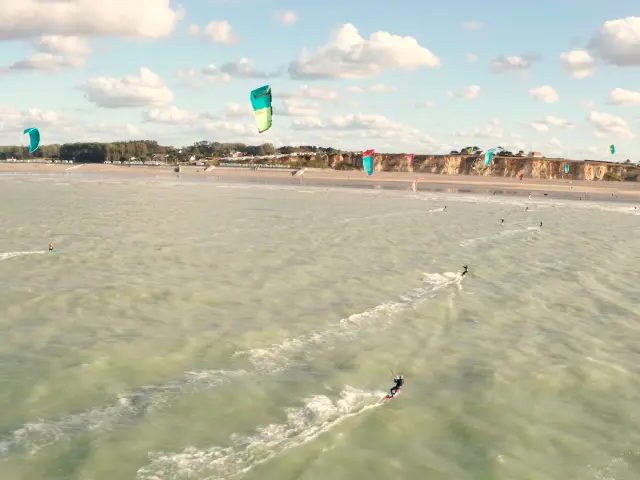 Saint Aubin Sur Mer Kite Surf