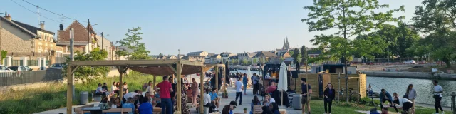 Les berges de l'Aisne de Soissons