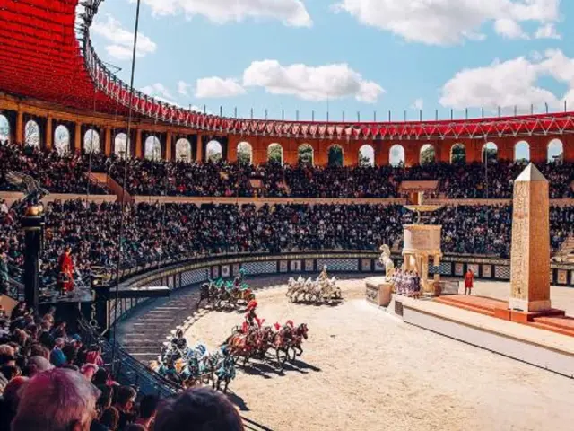 Course Chars Stadium Gallo Romain