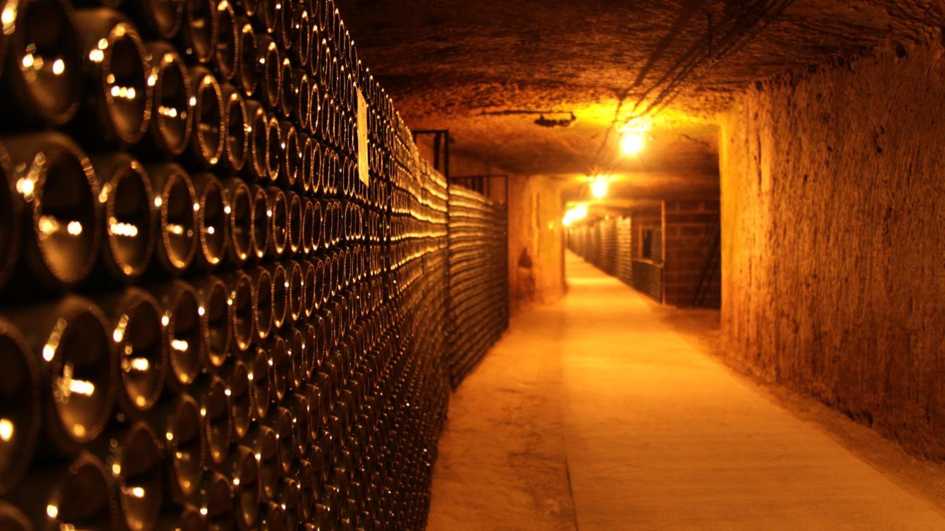Les caves Monmousseau à Montrichard