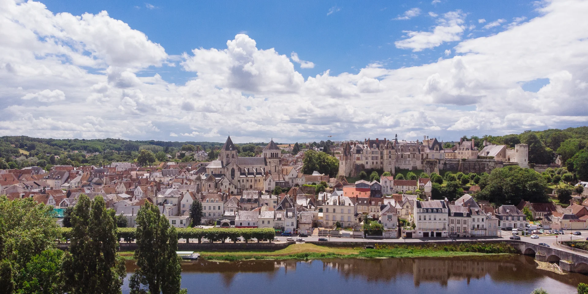 Photo drône - Saint Aignan - Sud Val De Loire Agence Les Conteurs