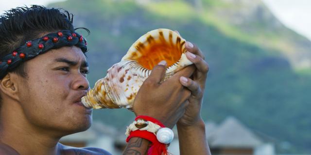 Seashell - Tahiti Tourisme © Grégoire Le Bacon