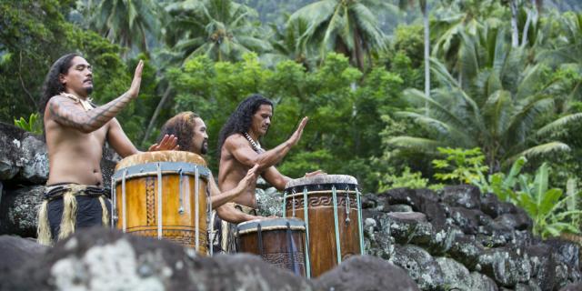 Marquesan Musicians Tahiti Tourisme © Grégoire Le Bacon