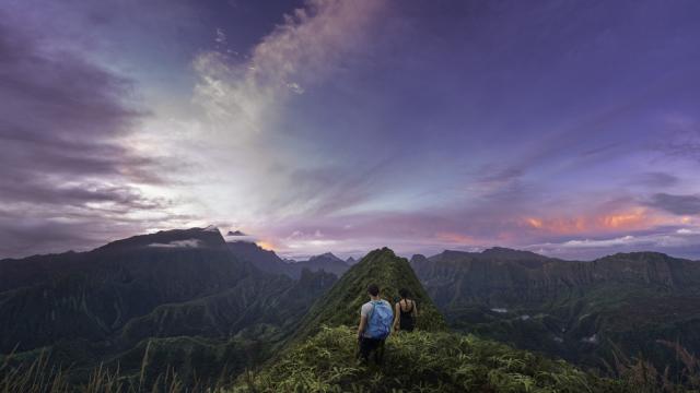 View of Mount Aorai - Tahiti Tourisme