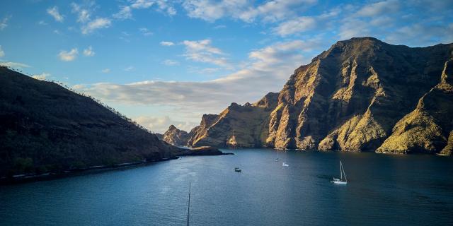 Akatea Bay, Nuku Hiva - Tahiti Tourisme © Bertrand Duquenne