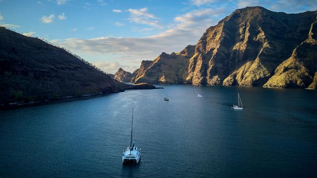 Nuku Hiva Baie Akatea Tahiti Tourisme © Bertrand Duquenne