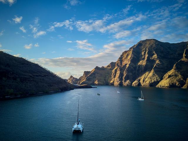 Akatea Bay, Nuku Hiva - Tahiti Tourisme © Bertrand Duquenne