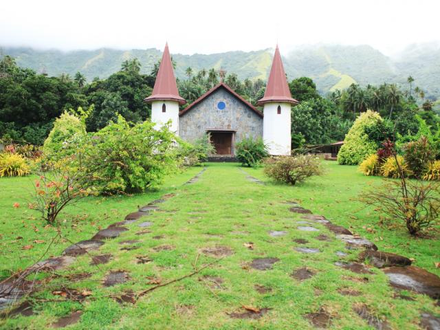 Nuku Hiva church