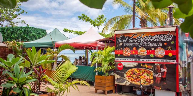 A Food Truck At Vaipoopoo In Punaauia