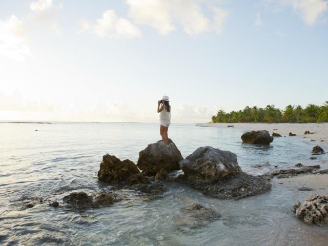Beach at Tikehau © Tahiti Tourisme