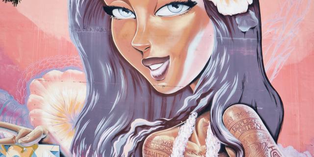 Tahiti Graffiti Ono'u Street Art Papeete 4