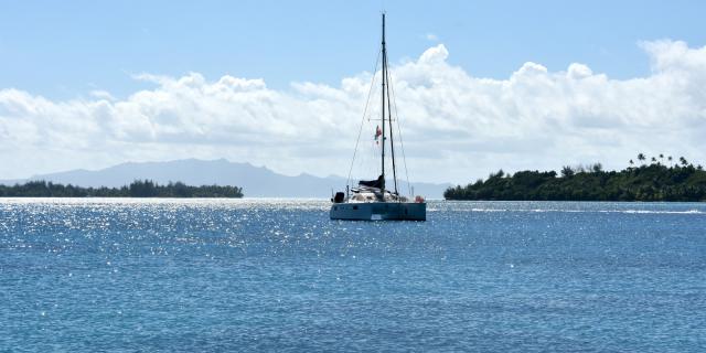 Voilier à Bora Bora © Tahiti Tourisme