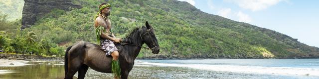 Cheval à Nuku Hiva