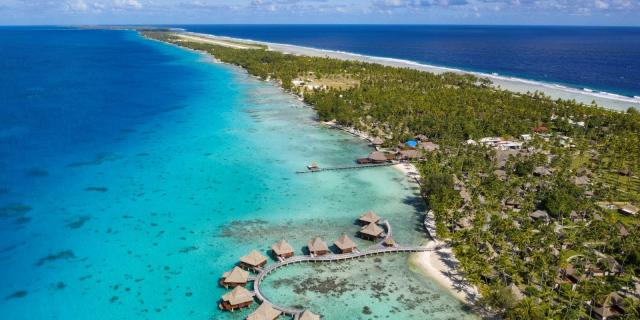 Vue Aerienne Hotel Kia Ora Rangiroa Tahiti Tourisme Holger Leue 1 Bur