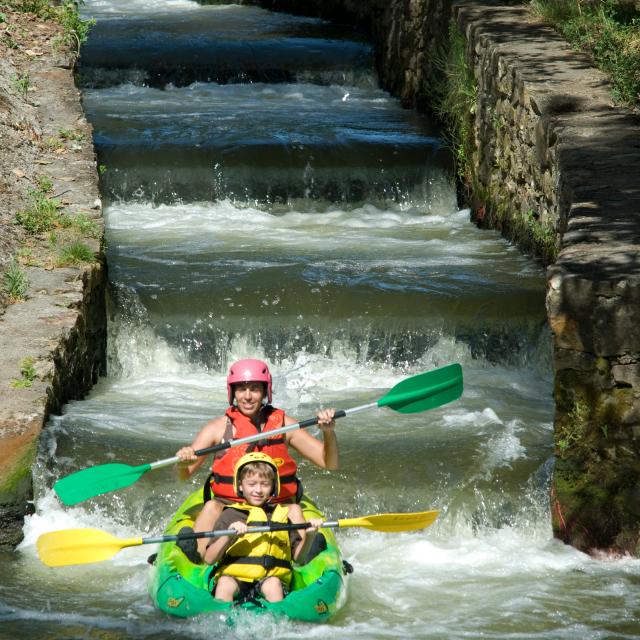 Descente en canoë dans les Gorges de l'Aveyron