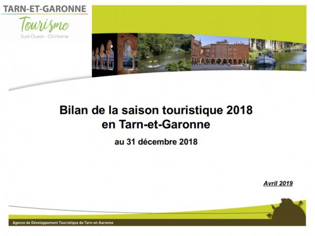 Bilan Touristique Saison 2018