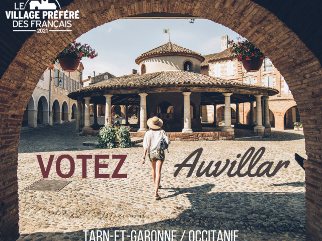 Auvillar village préféré des français