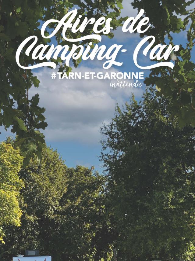 Aires de camping car Tarn-et-Garonne