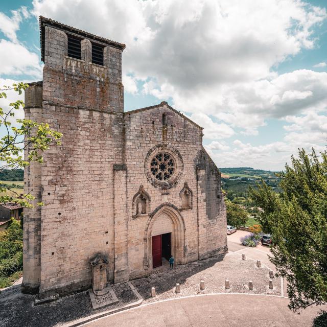 Collégiale Saint-Martin de Montpezat-de-Quercy