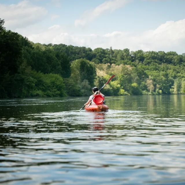 Canoé sur la Garonne