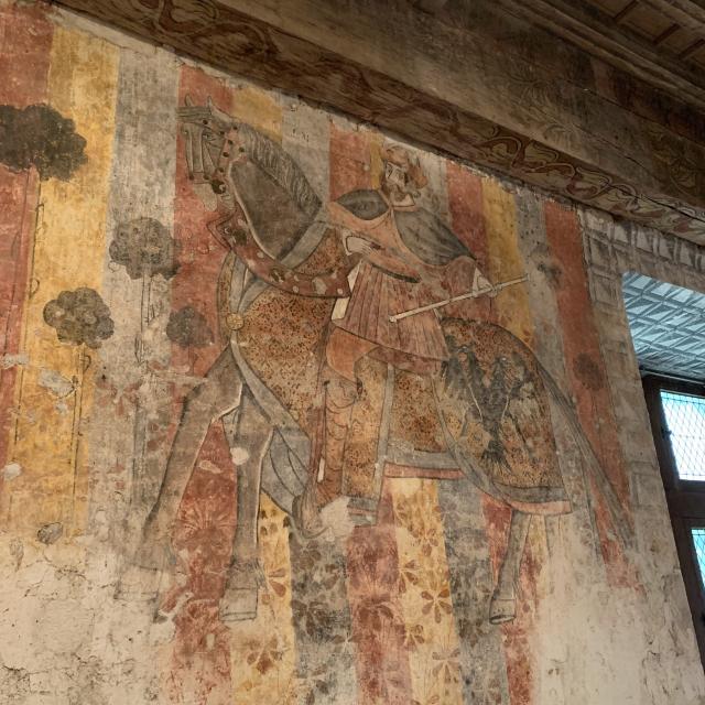 Fresque du Château de Bioule