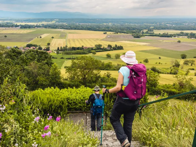 Randonnée Butte de Montgacon à Luzillat