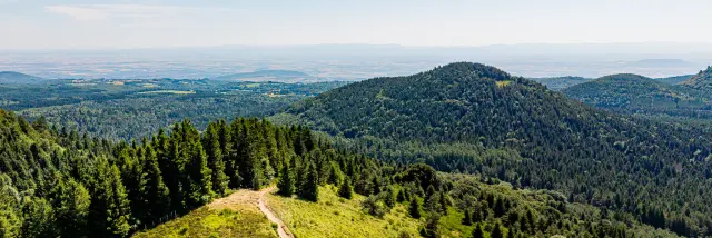 Randonnée aux puys Chopine et des Gouttes à Saint-Ours-les-Roches