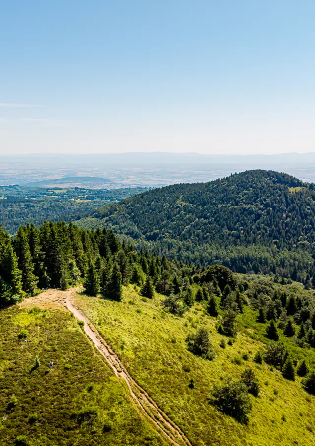 Randonnée aux puys Chopine et des Gouttes à Saint-Ours-les-Roches