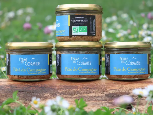 Pâté from the Cormier Farm in Volvic