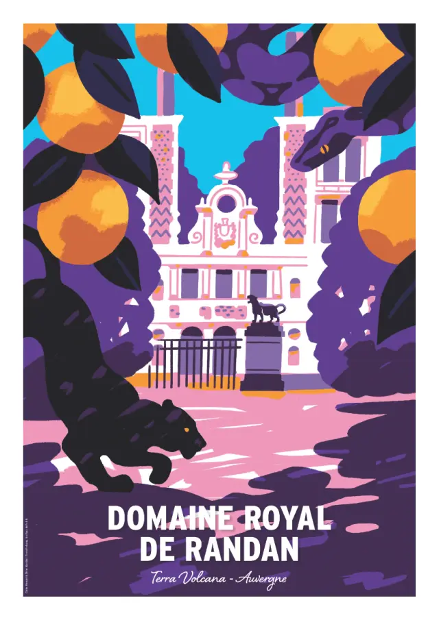 Boutique de l'Office de Tourisme - Affiche Terra Volcana Randan