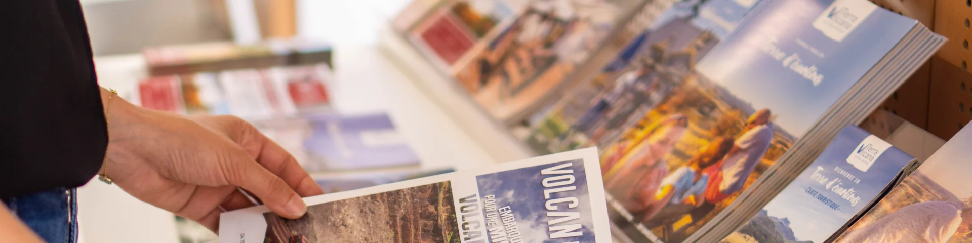 Accueil de l'Office de Tourisme du Goulet à Volvic