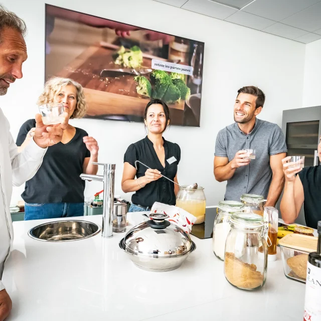Atelier cuisine à Aïga Resort Thermal à Chatel Guyon