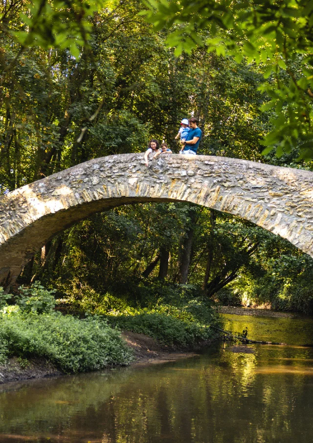 Randonnée Au fil de la Morge à Le Cheix-sur-Morge avec pont romain