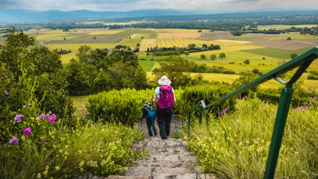 Randonnée Butte de Montgacon à Luzillat