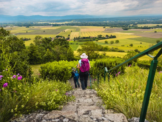 Randonnée Butte de Montgacon à Luzillat